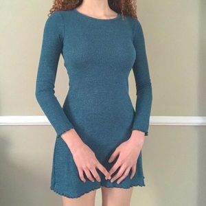 Blue Turquoise Bodycon Dress
